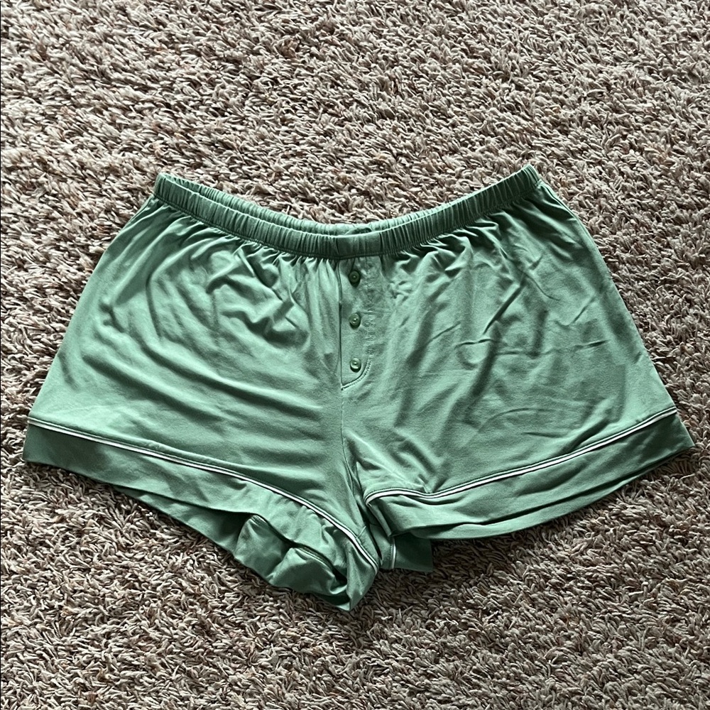 Aerie Seafoam Green Pajama Shorts